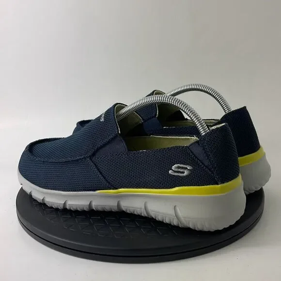 Skechers Streetwear Del Retto Blue Comfort Shoes 210398W Men’s Size 8.5 Wide - Picture 7 of 10